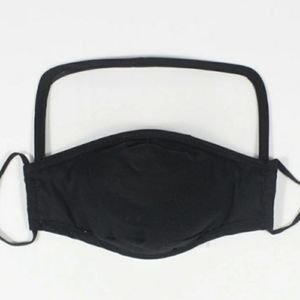 Face mask with shield